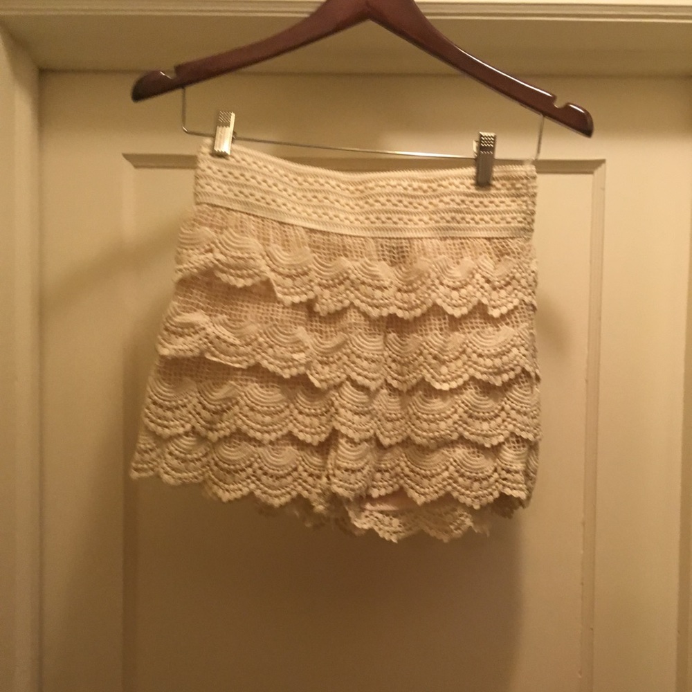 Lace shorts